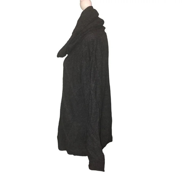 Liz WEAR Sz XXL Women's Plus Size Gray Cowl Neck Long Sleeve Sweater Winter - Picture 3 of 5